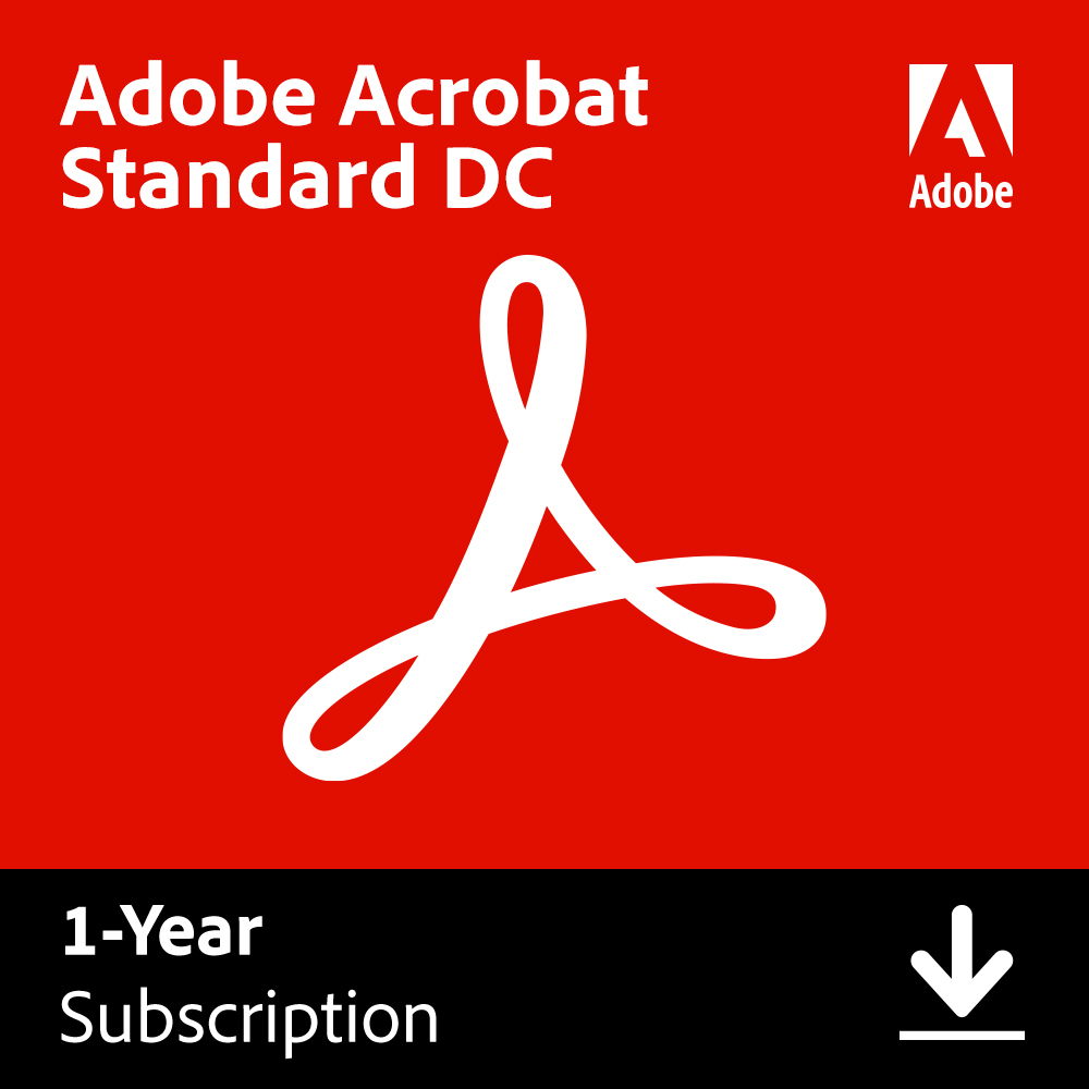 Adobe Acrobat Standard DC Multi-Language 1Gebruiker 1Jaar