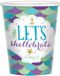 Amscan Bekers Mermaid Wishes 250 ml - 8 stuks