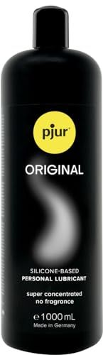 pjur ORIGINAL - Hoogwaardige siliconen-glijgel - langdurig glijgenot zonder plakken - zeer krachtig en geschikt voor condooms (1.000ml)