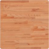vidaXL Tafelblad vierkant massief beukenhout 60x60x1,5 cm