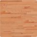 vidaXL Tafelblad vierkant massief beukenhout 60x60x1,5 cm