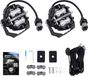 Phares auxiliaires LED ronds 3,5" RGB DRL pour VTT tout-terrain ambre 3000K blanc 6000K