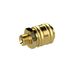 Riegler 243.02 snelsluitkoppeling NW 7,2, messing blank, G 3/8 AG