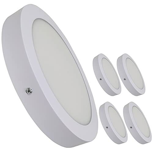 LED ATOMANT Plafondlamp Paneel Downlight Rond 18W - Neutraal Wit 4500K - 225mm
