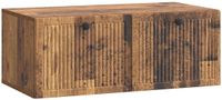 vidaXL Wandmontage TV-kast Oud hout 78,5 x 41 x 30 cm Bewerkt hout