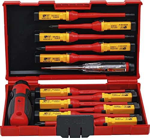 BGS VDE Schroevendraaierset - 13-delig - met vervangingsbladen