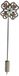 mopec M1052 - Pin Metal Trebol in strass, 12 stuks