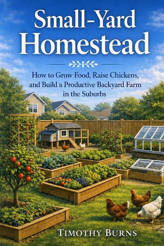 Small-Yard Homestead: How to Grow Food, Raise Chickens, and Build a Productive Backyard Farm in the Suburbs
