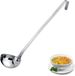 Westmark Pro soeplepel – Kleine roestvrijstalen soeplepel voor de professionele keuken – Soeplepel voor sauzen, dressings enz. – Zilver, Ø 9 cm, 200 ml