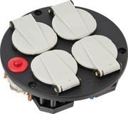Brennenstuhl stopcontacten inzet | 4-voudig | ip20 | 230v/16a | thermostaat met controlelicht fr - 1084
