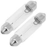 cyclingcolors 2 x Soffitten lampen 12 V 5 W 8 x 28 mm SV7 auto motorfiets scooter kentekenplaatverlichting plafondlamp binnen deur handschoenenvak controlelampje