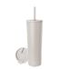 Simple Modern Geïsoleerde tuimelaar met deksel en rietje, Iced Coffee Cup herbruikbare roestvrijstalen waterfles reismok | Valentijnsgeschenken voor hem en haar | Classic Collection | 28oz | amandelberk