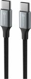 Swissten Câble USB-C vers USB-C tressé - 1.5M - Noir