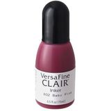Tsukineko RF-000-802 Navulling inkt-15 ml roze, babyroze accessoire reiniger voor VersaFine Clair stempelkussen, 15 ml
