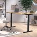 Germania Zit-stabureau Hermoso Elektrisch Verstelbaar 160 x 80 cm Navarra Oak-design Bruin