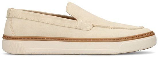 No Stress Heren Beige Suède Loafers Maat 42