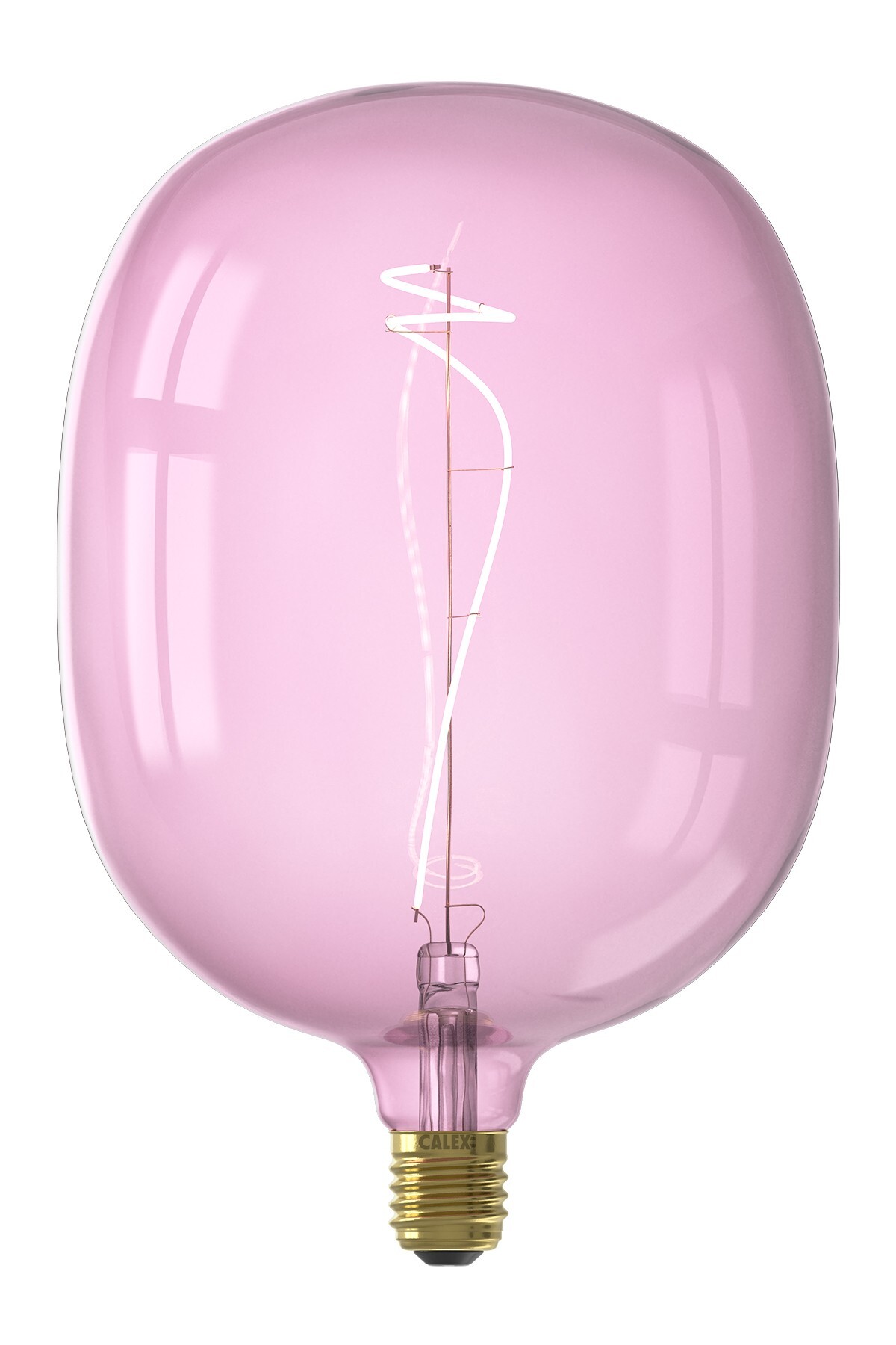 Calex Avesta Quartz Pink led lamp E27 4W 150lm 2000K Dimbaar