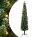 VidaXL Kunstkerstboom smal met 300 LED's 180 cm