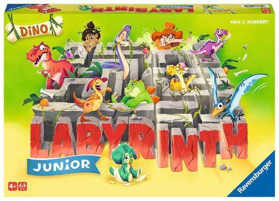Ravensburger Junior Labyrinth Dino - Bordspel - 4+ jaar