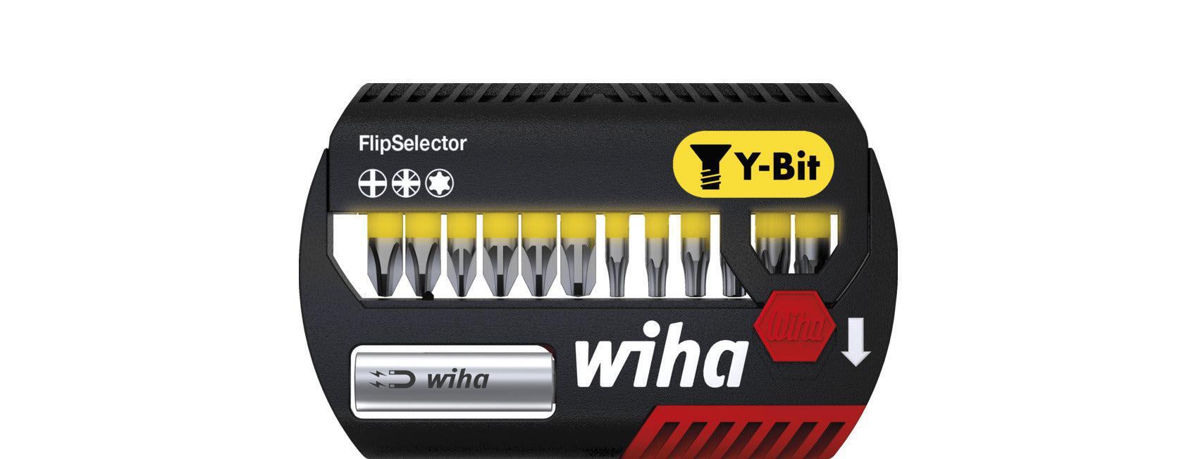 Wiha Bitset FlipSelector Y-bit 25mm (¼?) PH / PZ / TORX® - 4-delig - 41827