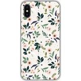 Apple iPhone XS Max Flowers Bedrukt siliconen hoesje