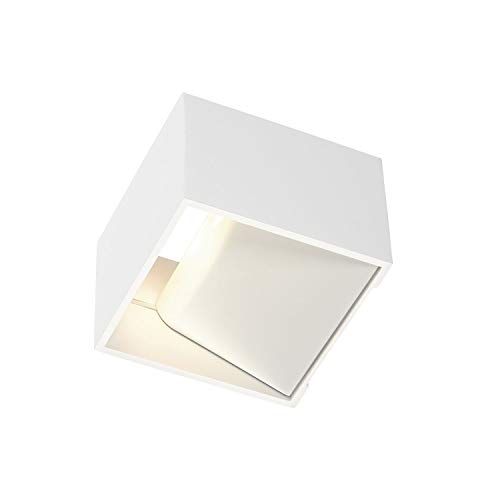 SLV LOGS IN Wandopbouwarmatuur - Wandverlichting Binnen - 11W - Dimbaar - Wit