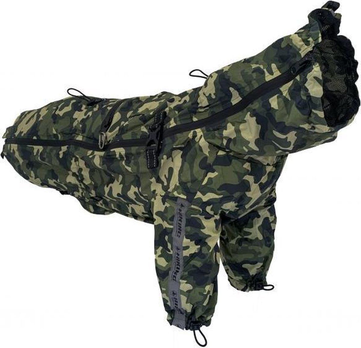Croci Hiking Go Mimetic Camouflage Regenjas - Groen - 70 cm
