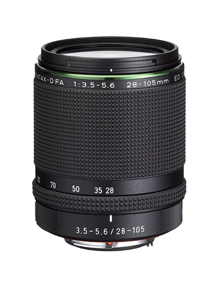 Pentax HD D-FA 28-105mm F3.5-5.6 ED DC WR - Zwart