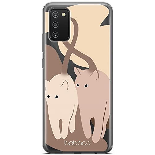 BABACO ERT GROUP mobiele telefoonhoesje voor Samsung A02S - Babaco Cats 002