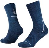 Buff | Sokken Dryflx Crew Sneldrogend, Gewatteerd, Hardlopen, Hardlopen, Koel, Comfortabel Man Vrouwen L Blauw