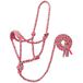 Weaver Leather Gevlochten touw Halter met 6' lood, Gemiddeld