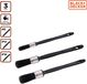 BLACK+DECKER Kwastenset 3 Stuks