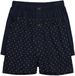 JP 1880 - Heren - Boxershorts OEKO-TEX set van 2 onderbroek - Navy blauw - Maat 3XL