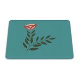 Bonamaison Muismat, rechthoekig, digitaal bedrukt, antislip onderkant, voor kantoor en thuis, afmetingen: 22 x 18 cm