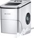 KitchenBrothers Ijsblokjesmachine - 2L - 12kg/24 uur - IJsschep - Zilver