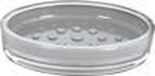 MSV Tahiti Grey Plastic Soap Dish