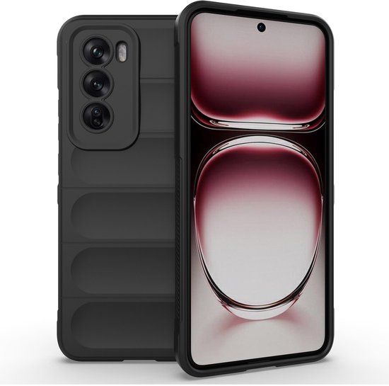 imoshion EasyGrip Backcover voor de Oppo Reno 12 Pro - Zwart