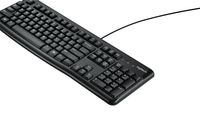 Logitech K120 - Bedraad USB QWERTY Toetsenbord - Zwart