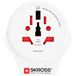 SKROSS World to UK USB, compacte adapterstekker, universele reisadapter, ook geschikt voor krachtige apparaten zoals laptops
