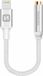 Swissten Adaptateur audio Lightning vers jack 3,5 mm - Argent