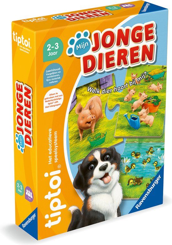 Ravensburger tiptoi Mijn jonge dieren