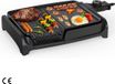 Merkloos / Sans marque Holland Connections 2-in-1 Elektrische Grillplaat - Krachtige 1600 W Tafelgrill met 5 Instelbare Temperatuurniveaus en Anti-aanbakplaat