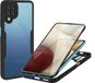 Techsuit ColorVerse 360 hoesje met Screenprotector voor Samsung Galaxy A12 - Noir