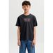 JACK & JONES JUNIOR T-shirt met backprint - antraciet