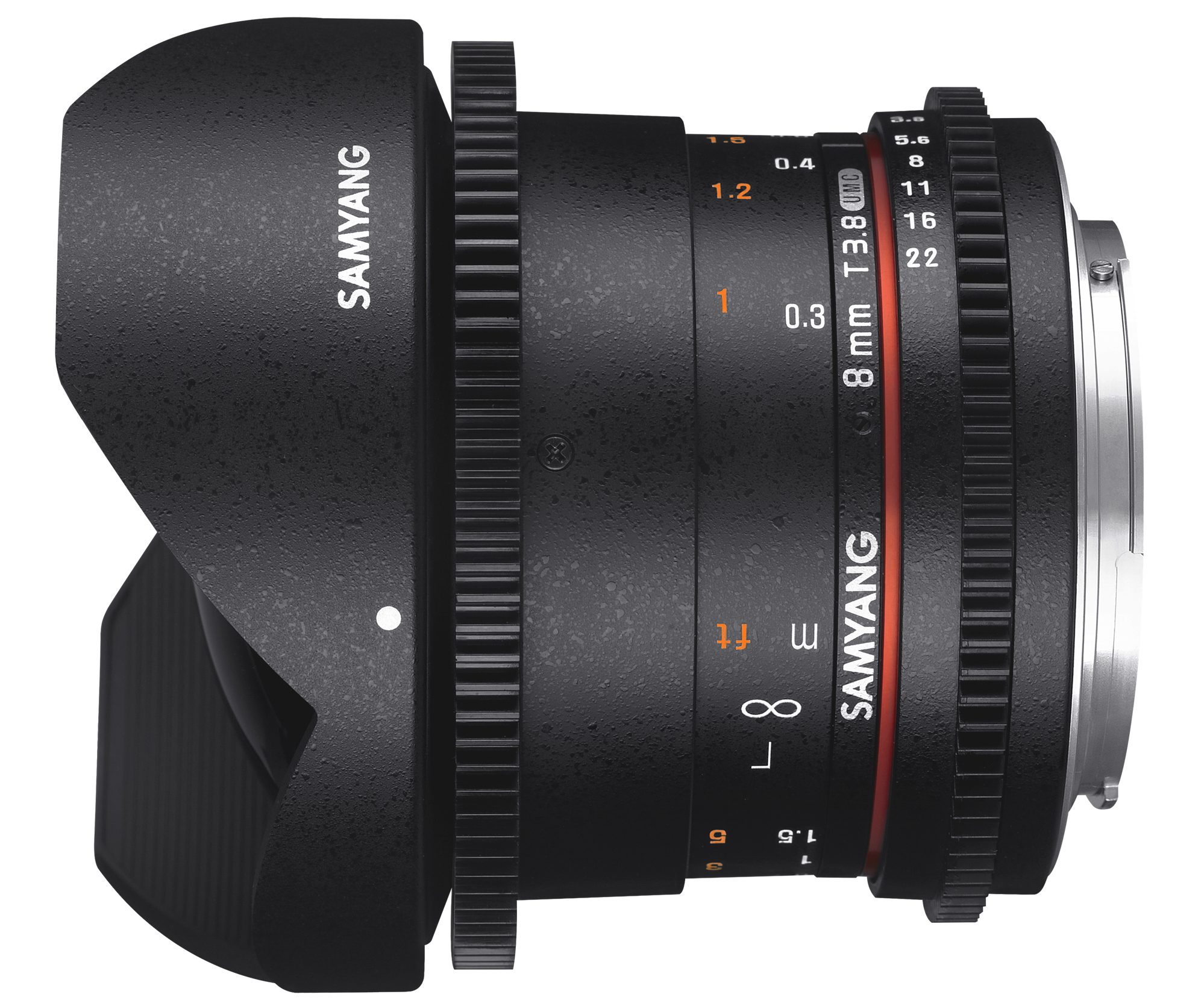 Samyang 8mm T3.8 VDSLR UMC Fish-eye CS II