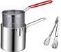 OEM Cokar Kleine Frituur Pan - 1.2 L - Zilver