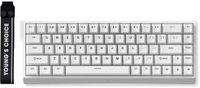 MCHOSE Ace68 E-sport - Wit 65% Hall Effect Uranus Magnetische Switch 8K Hz RGB Hotswap Mechanisch Gaming Toetsenbord (MC-Ace68-14)