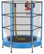 Merkloos Kindertrampoline met basketbalmand - 145 cm - Binnen en buiten
