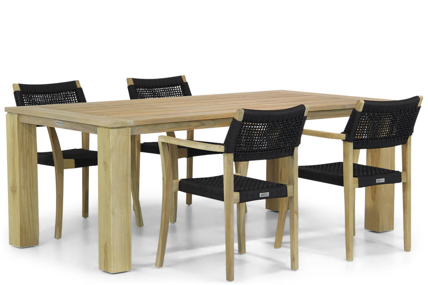 Lifestyle Garden Furniture Dallas/Brighton 200 cm dining tuinset 5-delig