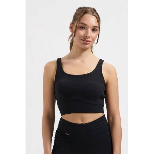 Urban Goddess sport-bh medium support Mandala zwart